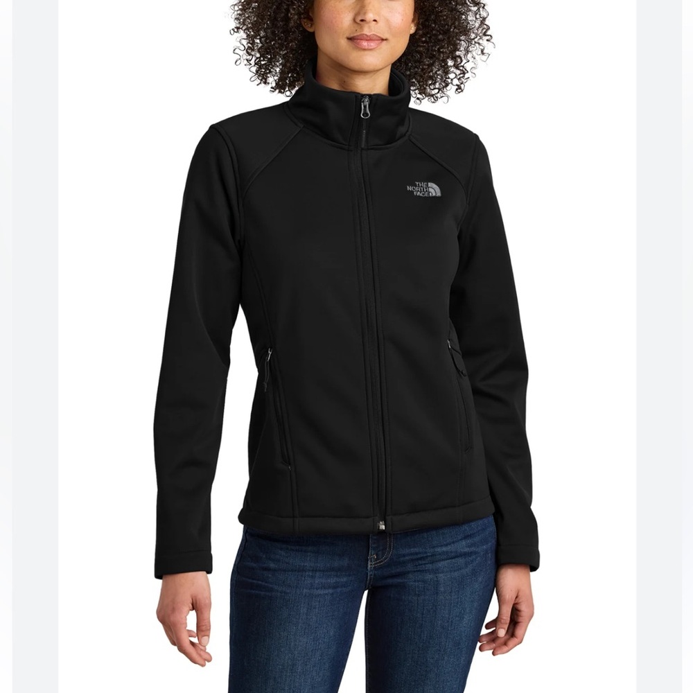 THE NORTH FACE Black Scuba Fleece Lined Jacket Size XS Extra Small $150 EUC